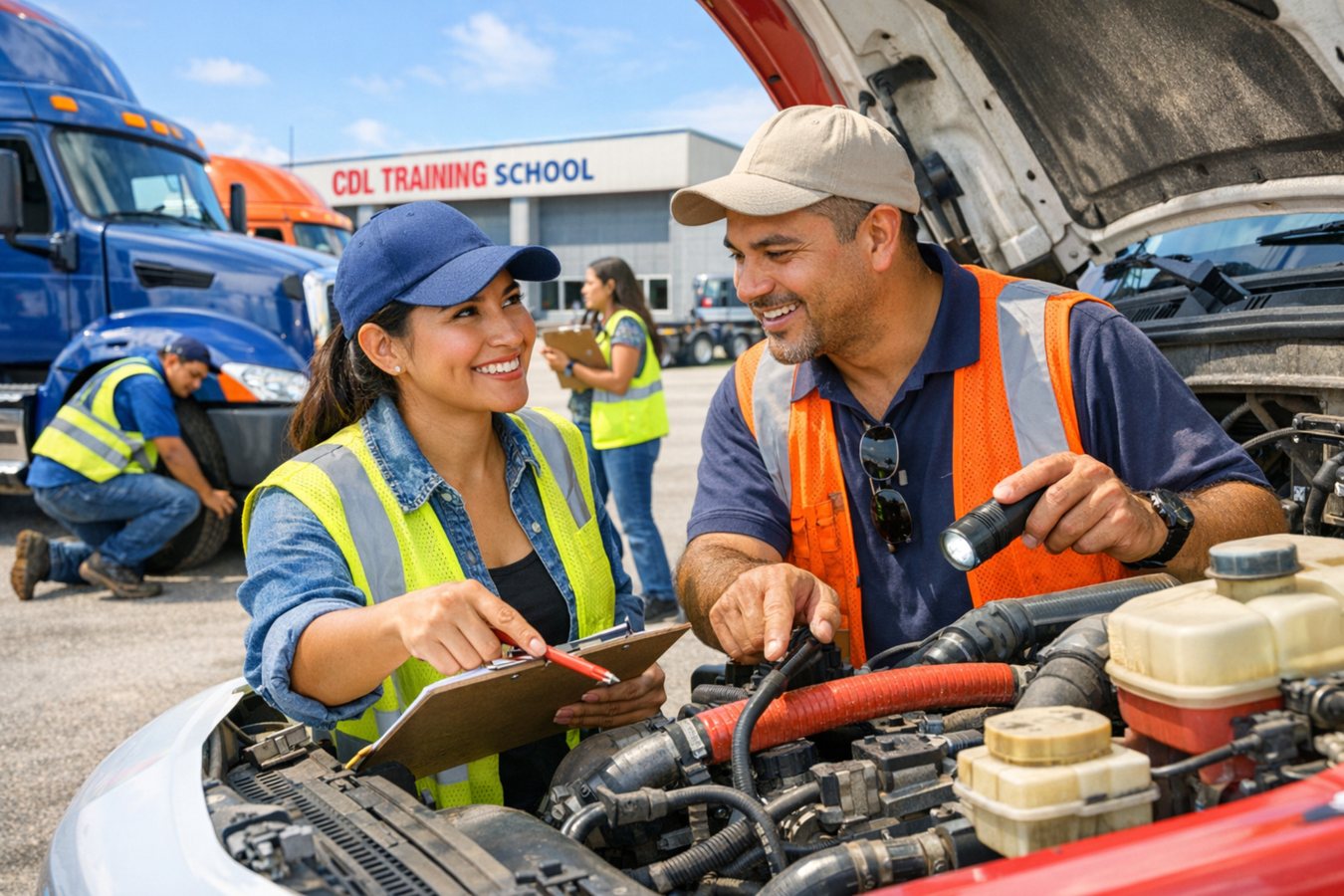 Truck inspection training